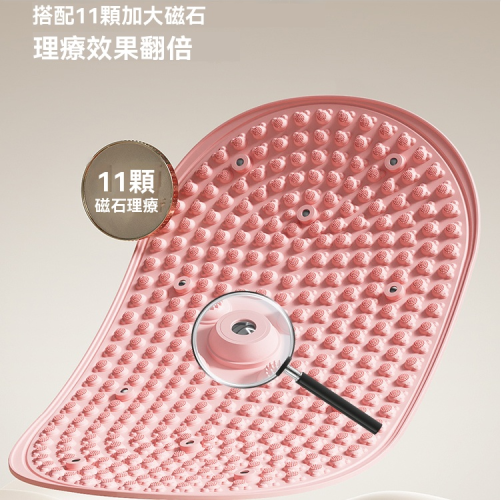 【第四代】實心軟膠指壓板放松按摩墊家用足底軟膠腳墊超慢跑疏通經絡趾壓板